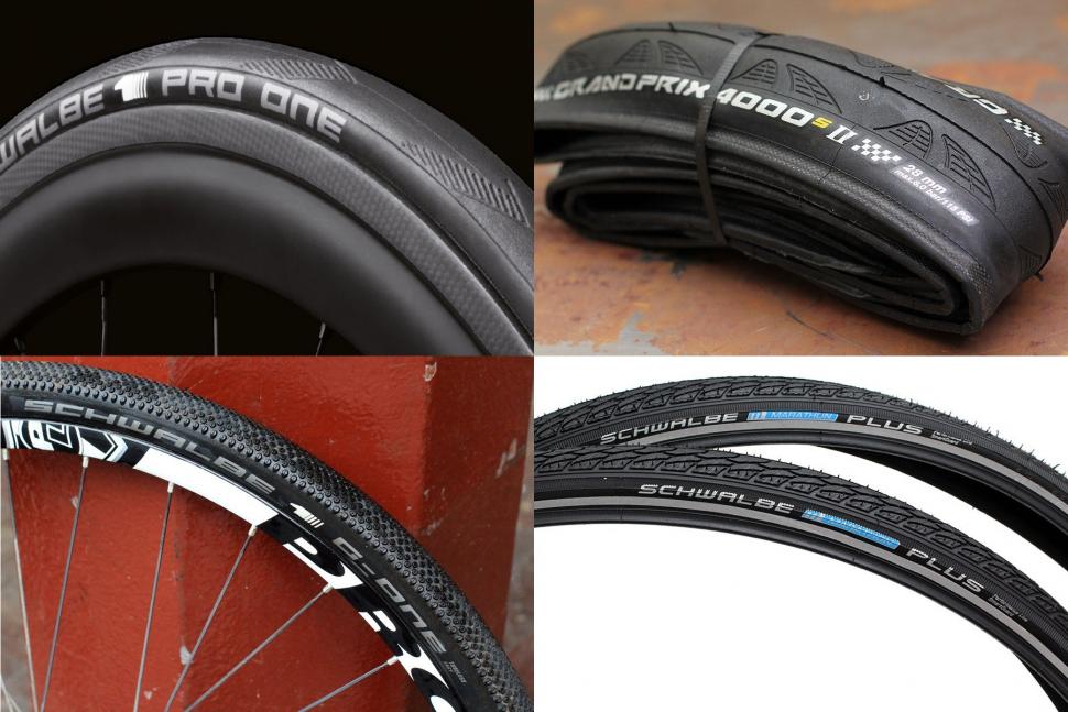 schwalbe road bike tyres