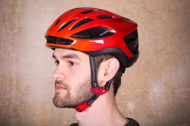 specialized align helmet gloss red fade