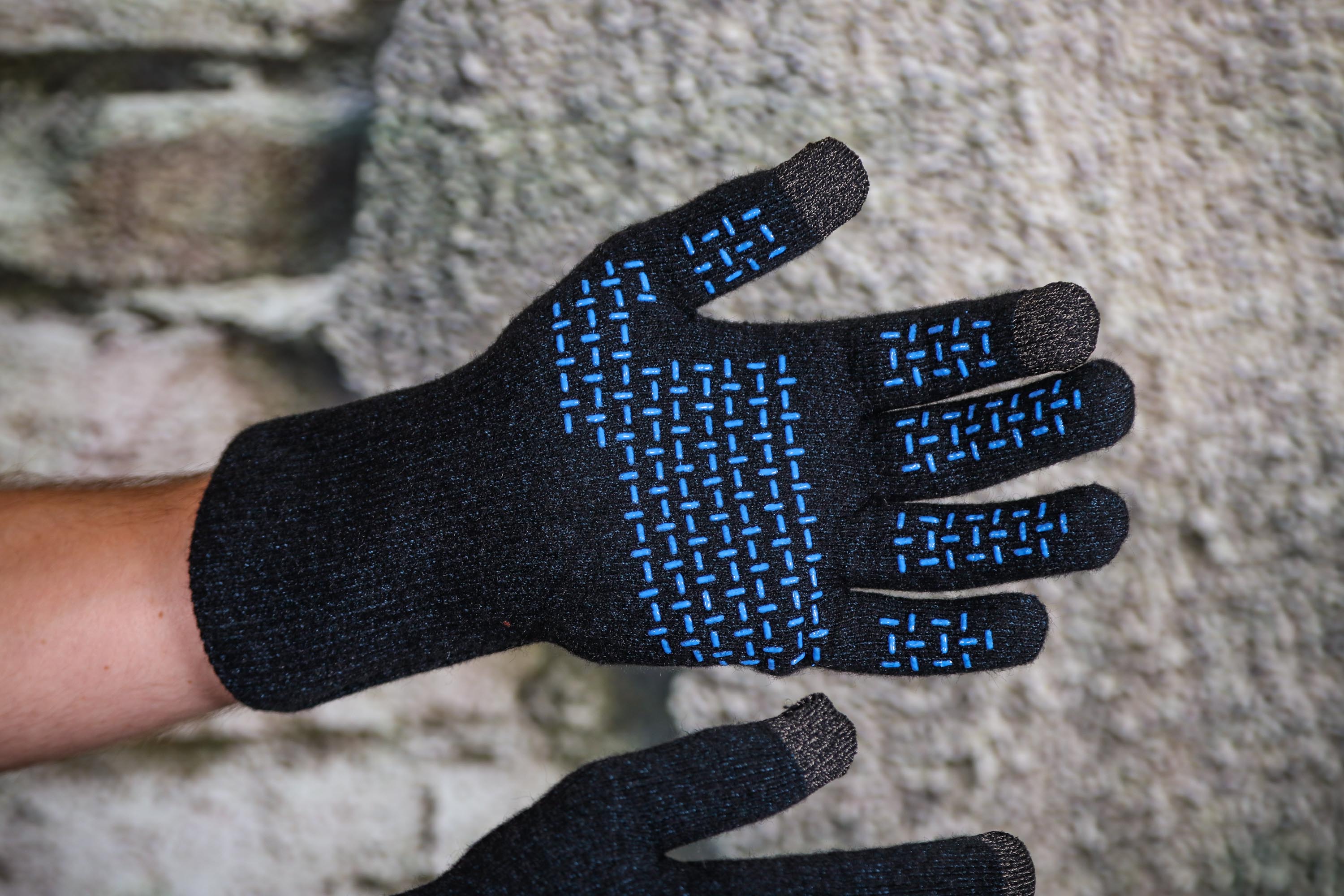 various colors DexShell TouchFit waterproof gloves w/ CoolMax lining