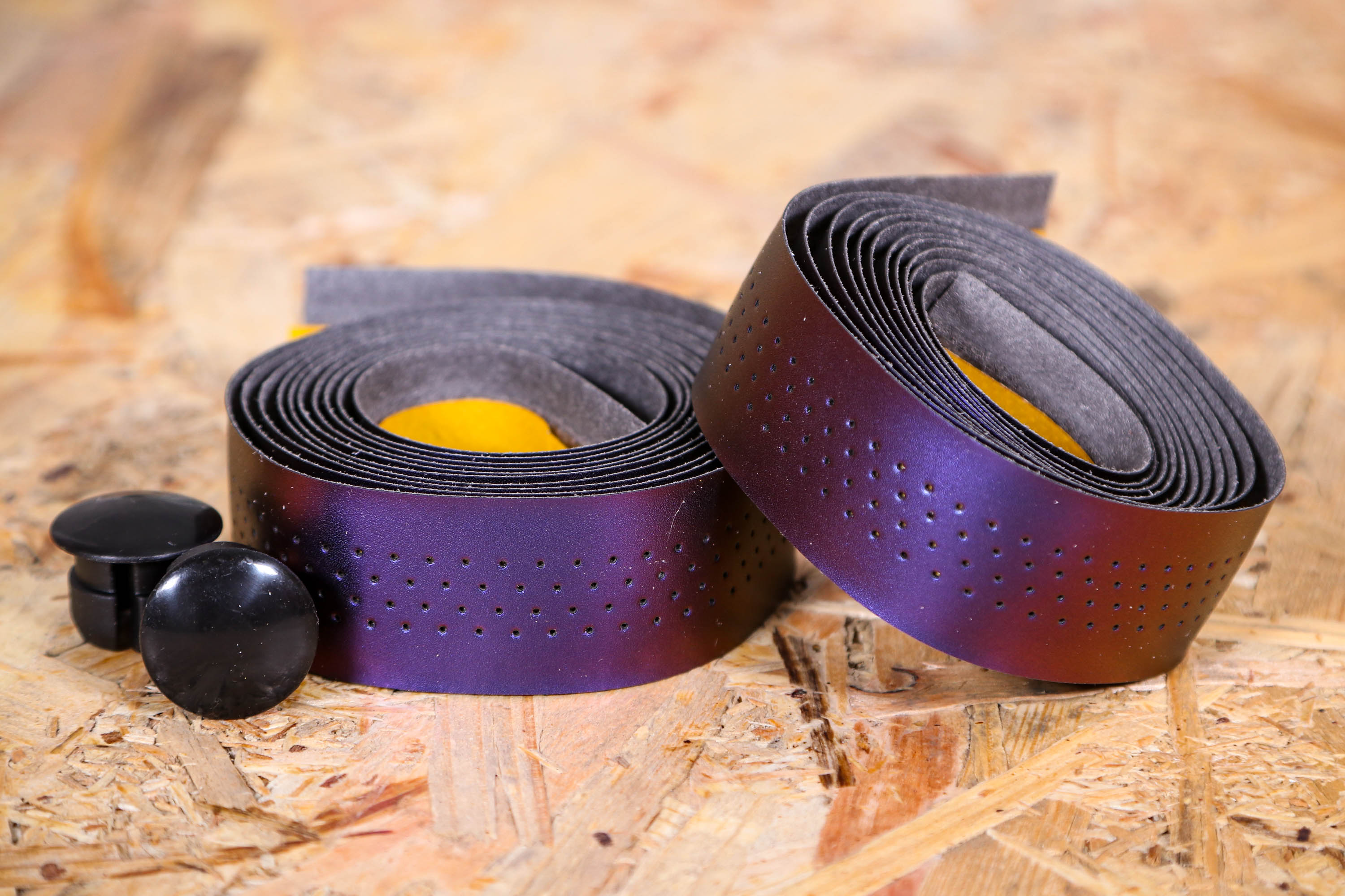 purple handlebar tape