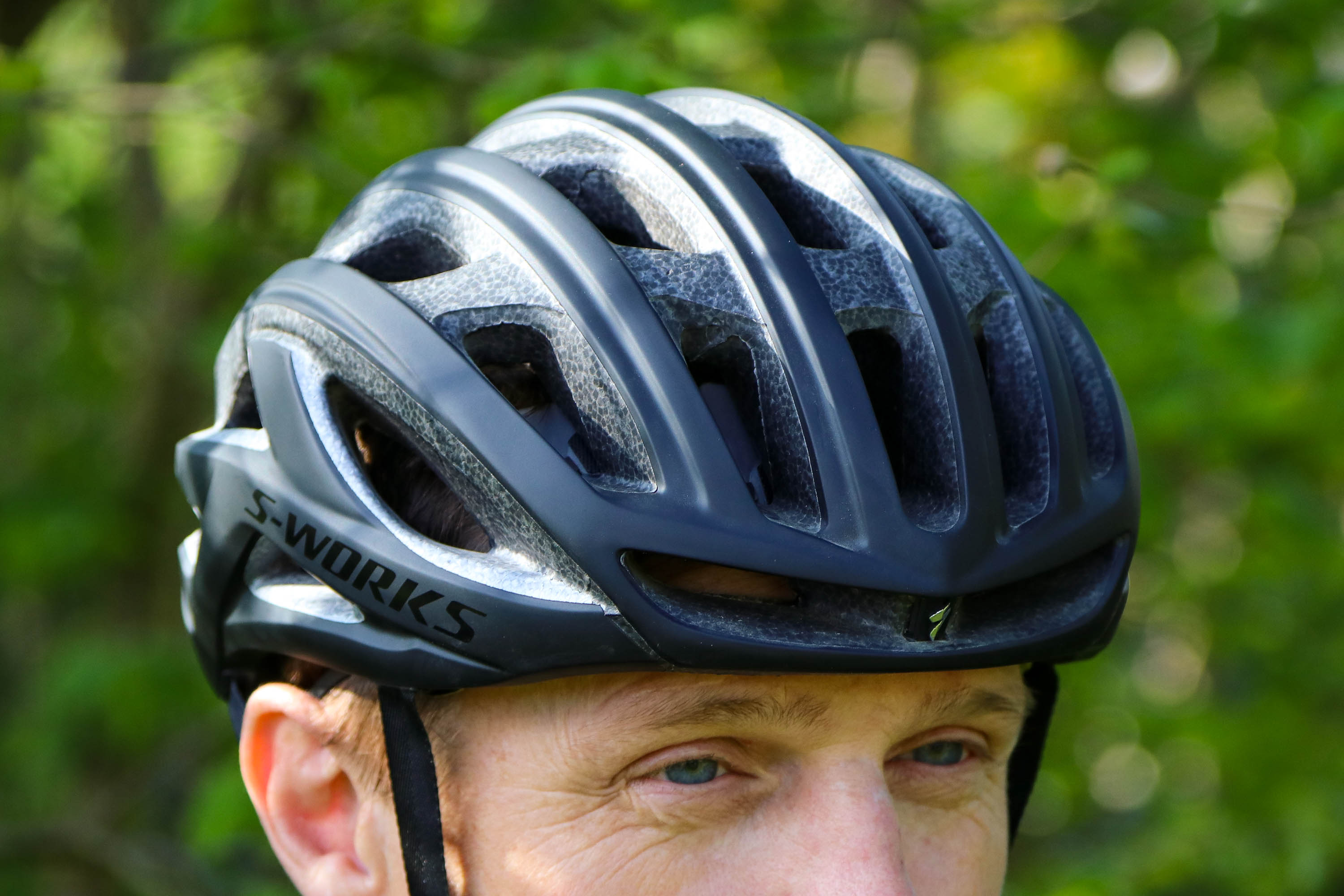 specialized helmet with light