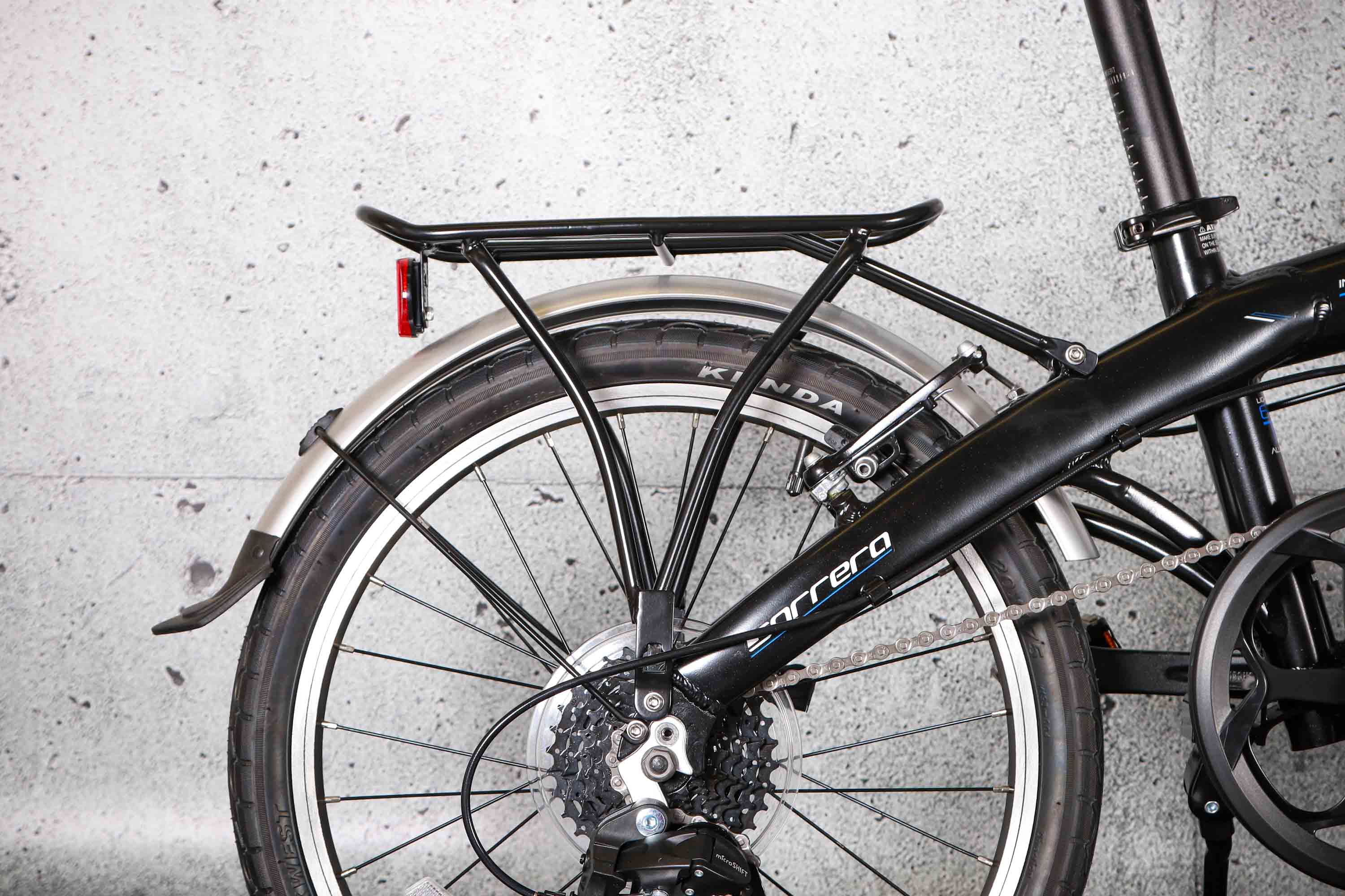 carrera intercity folding bike accessories