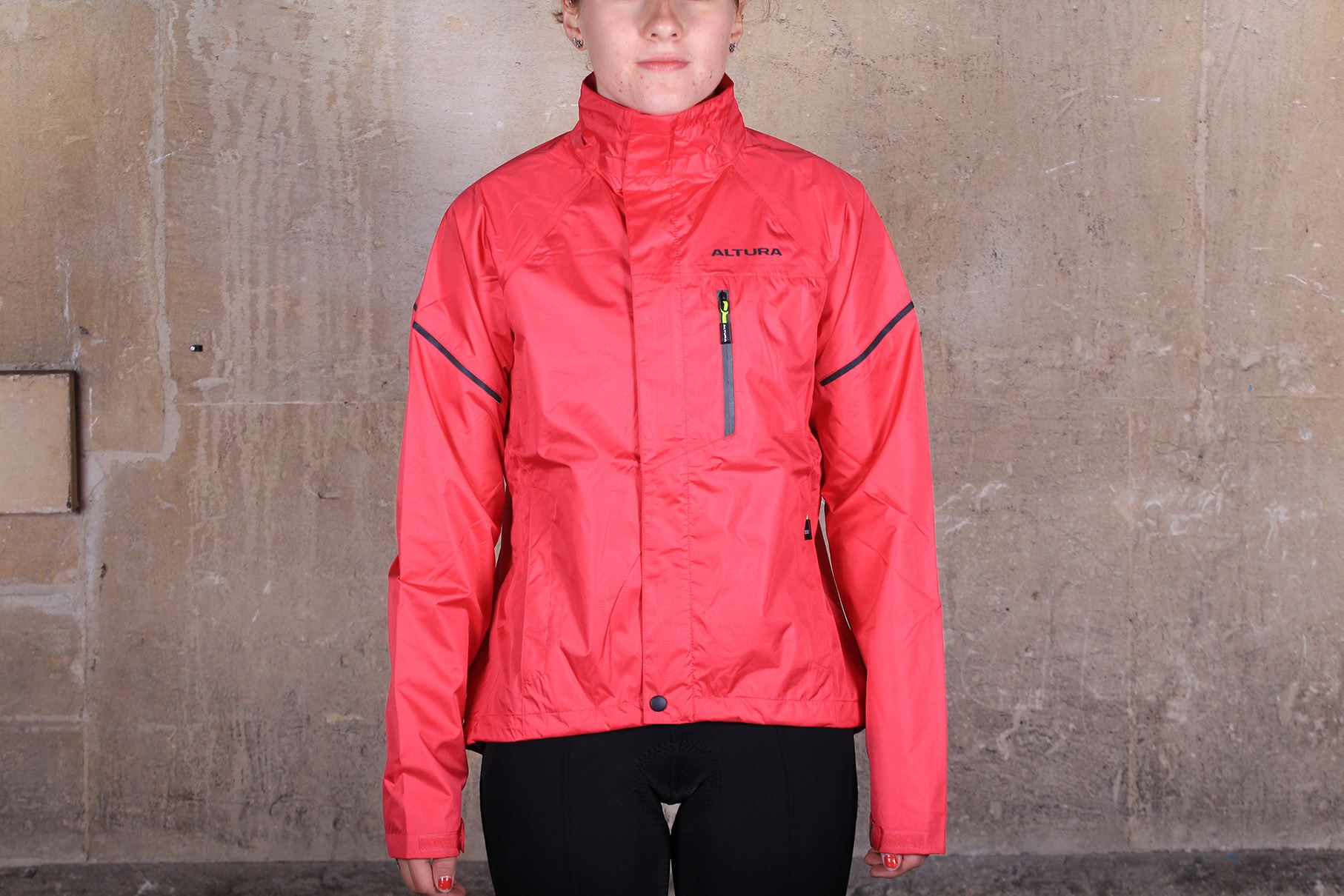 altura womens waterproof cycling jacket