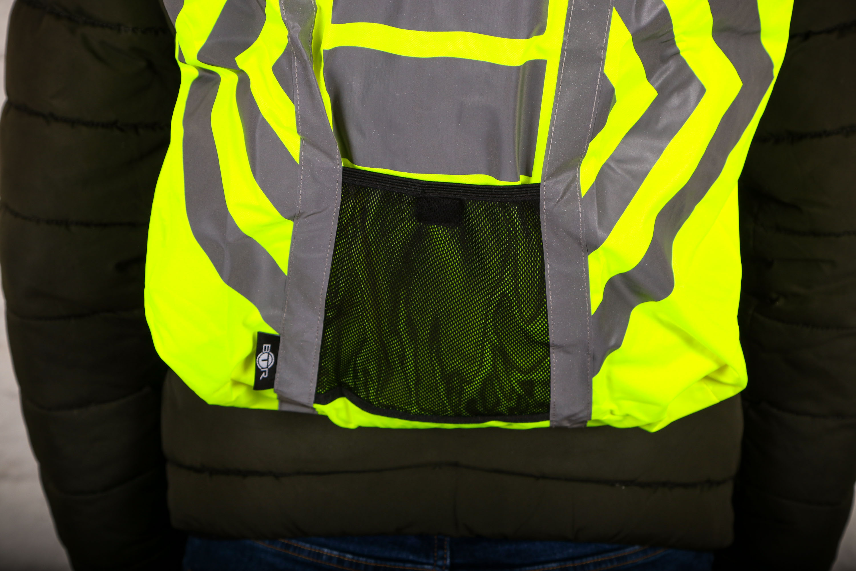 BTR Waterproof High Vis Reflective Backpack Cover