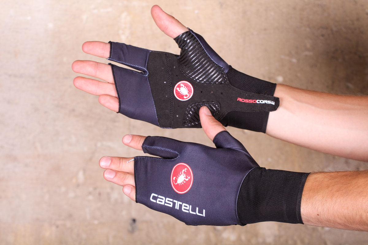 Castelli Team Sky Rosso Corsa Aero Race Gloves XL Rider Issued 