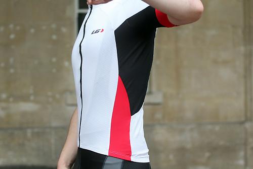 Louis Garneau, white/ gray, Medium, Women's Equipe Series Cycling  Jersey
