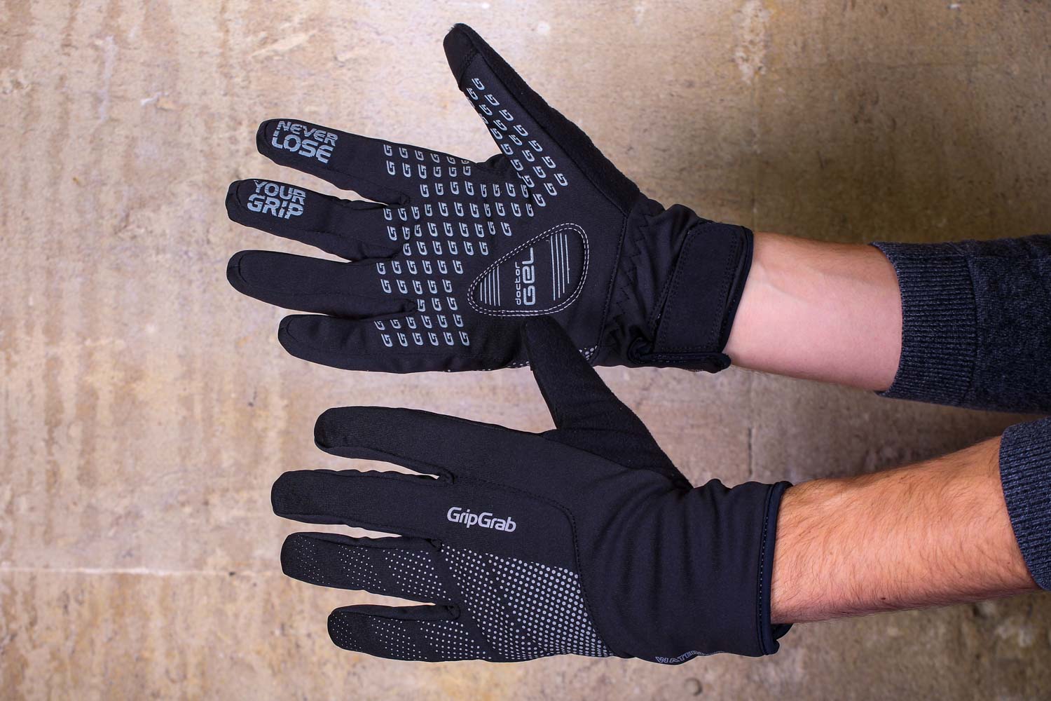 waterproof thermal cycling gloves