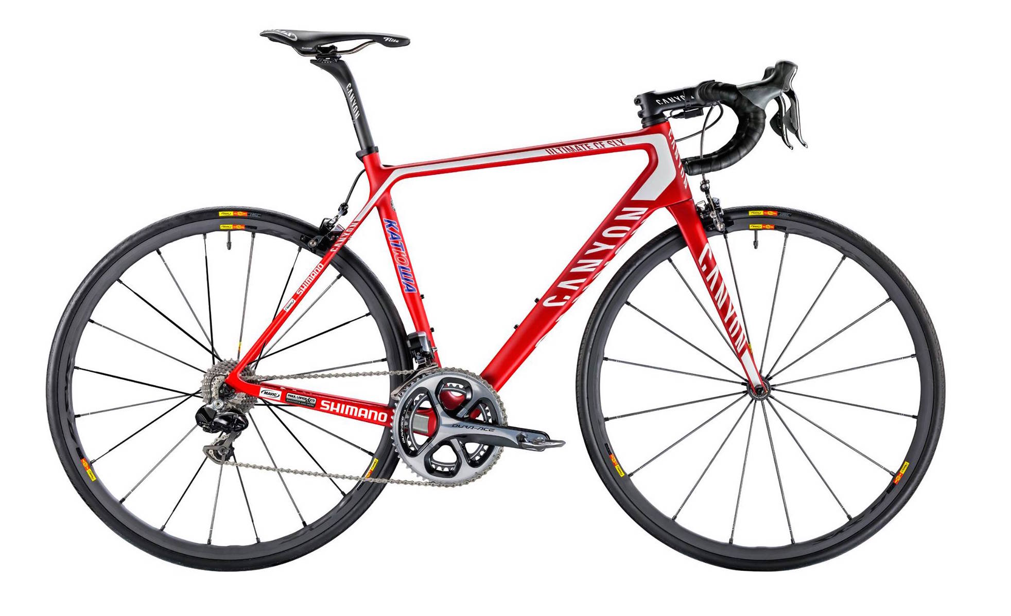 canyon ultimate katusha red