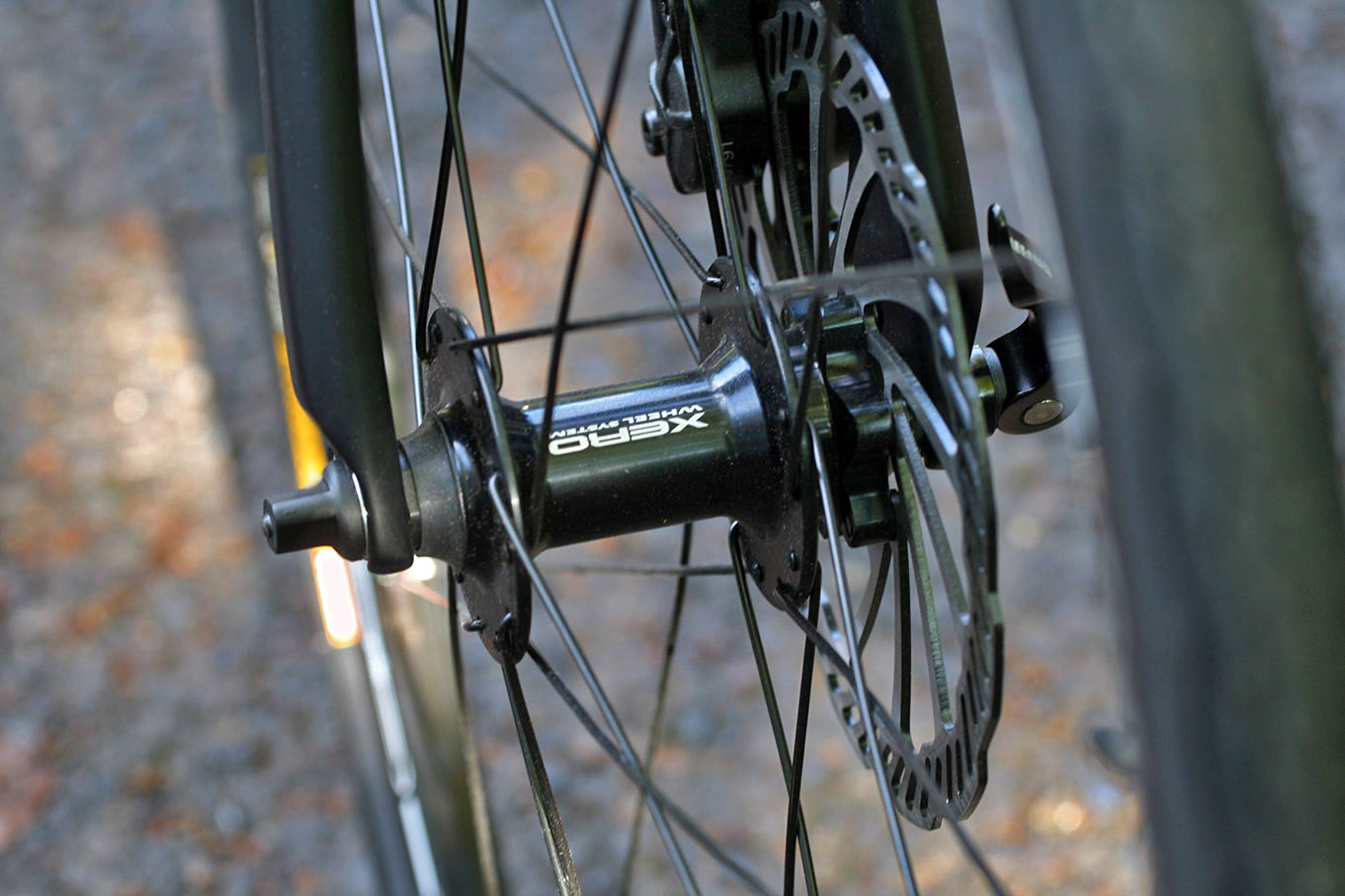 cannondale quick release front tire