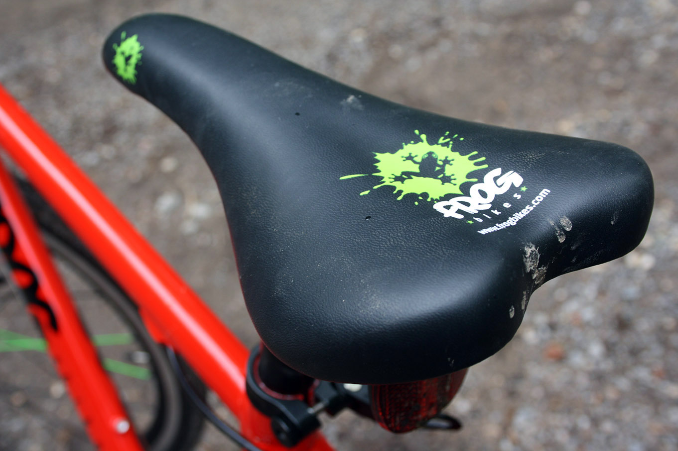 frog bike seat