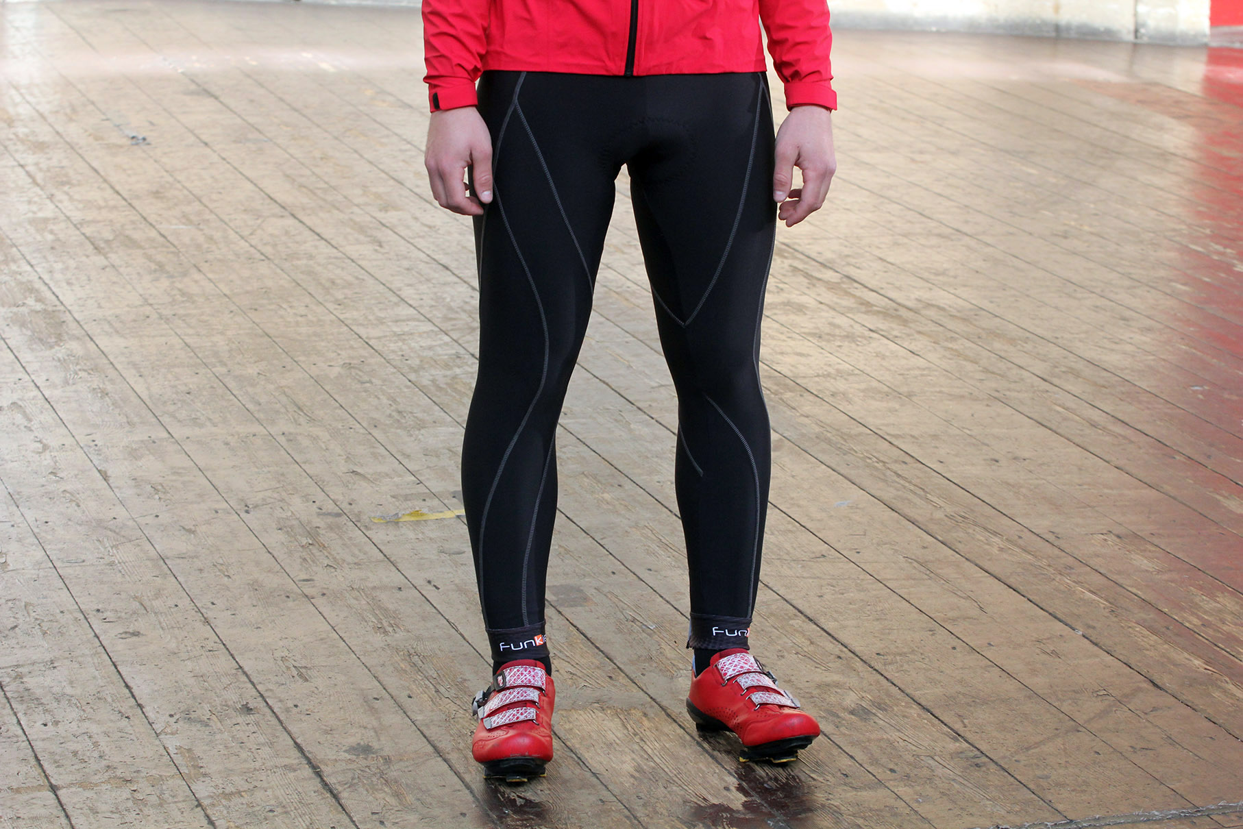 funkier winter thermal bib tights