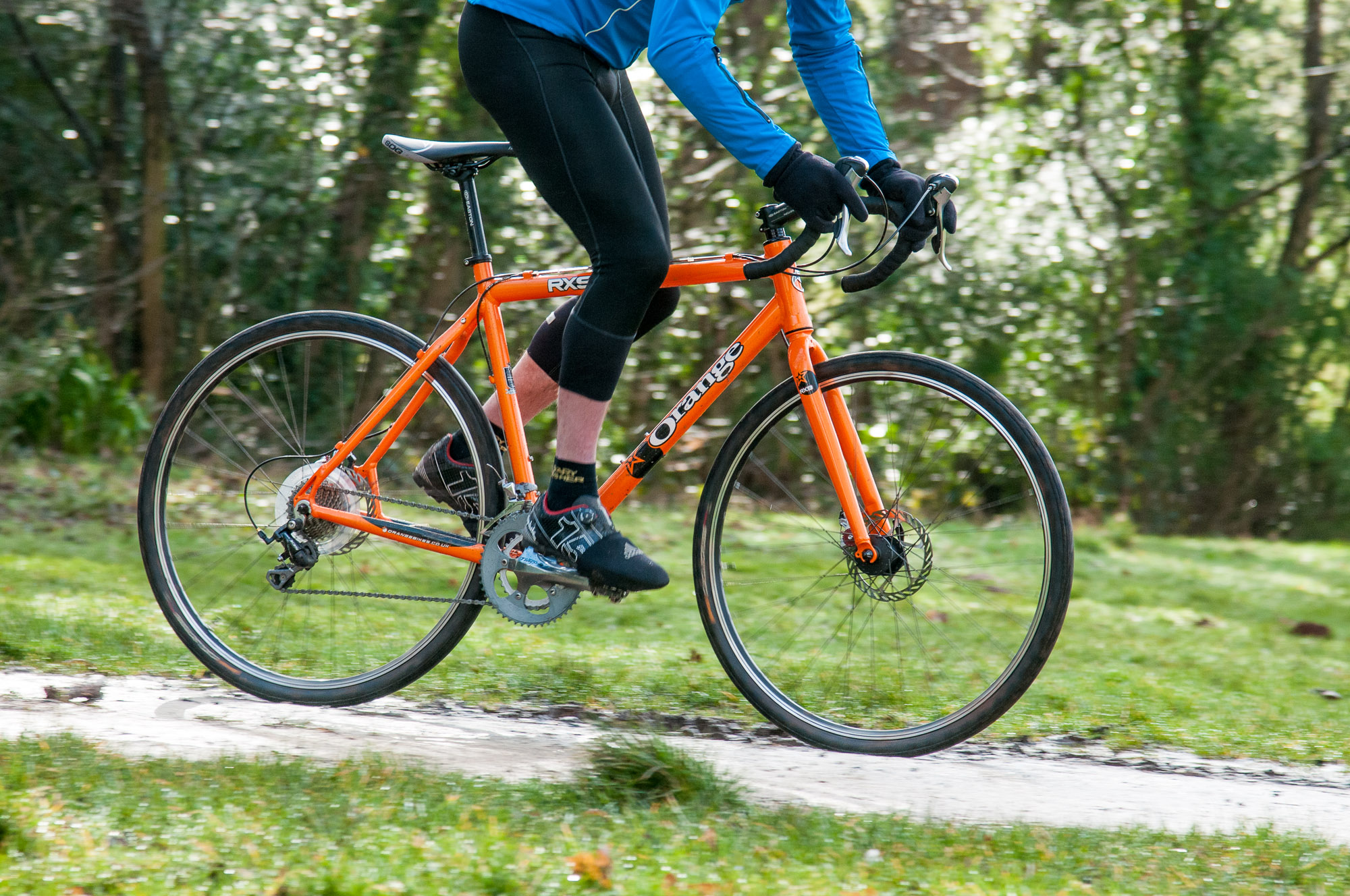 orange rx9 gravel bike