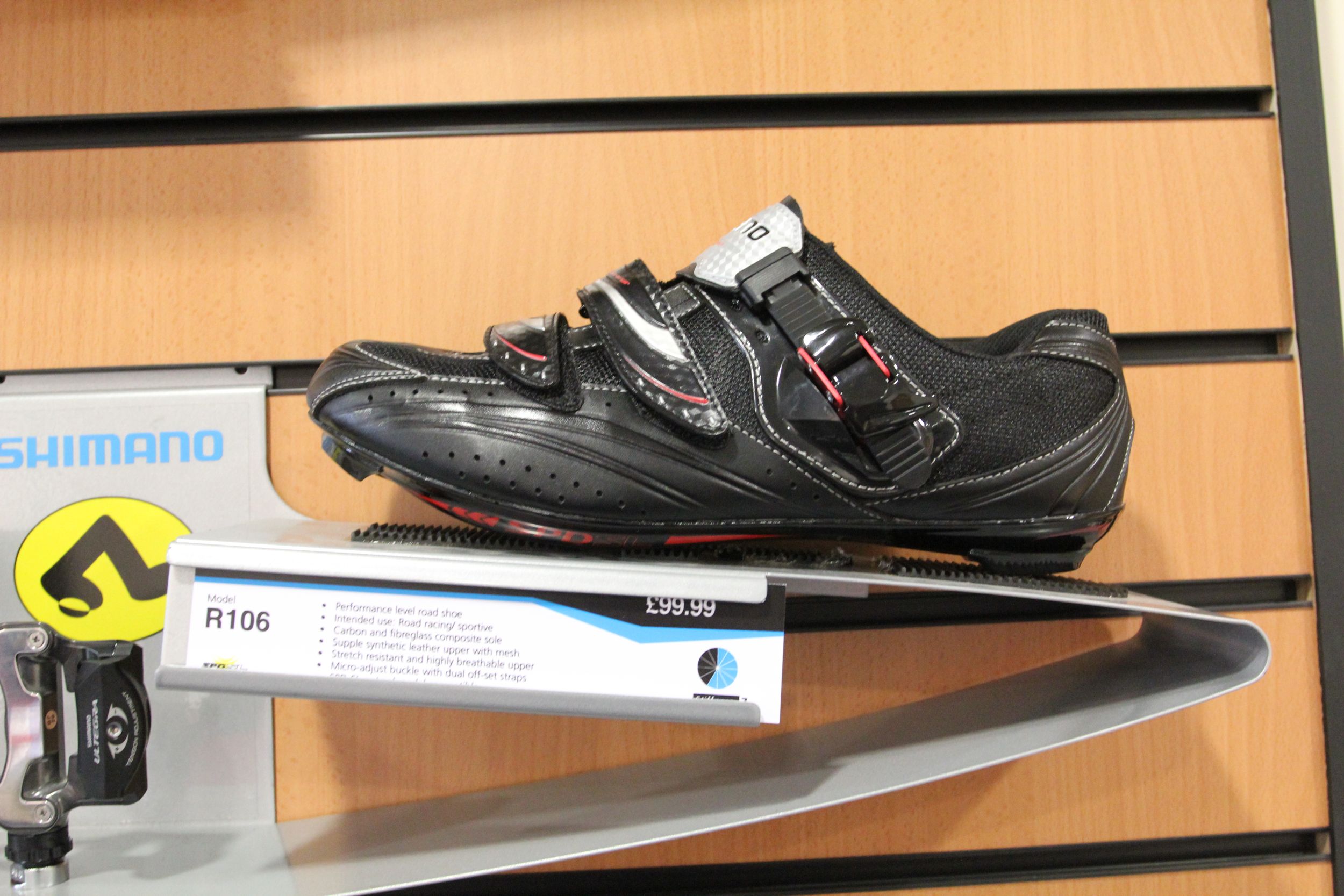 shimano r106 road shoes