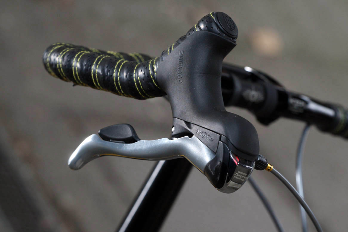 bullhorn bars with brakes and shifters