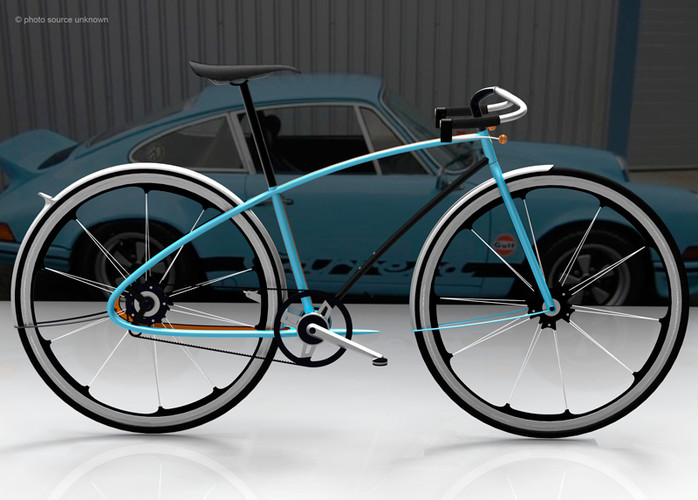 porsche carrera bike