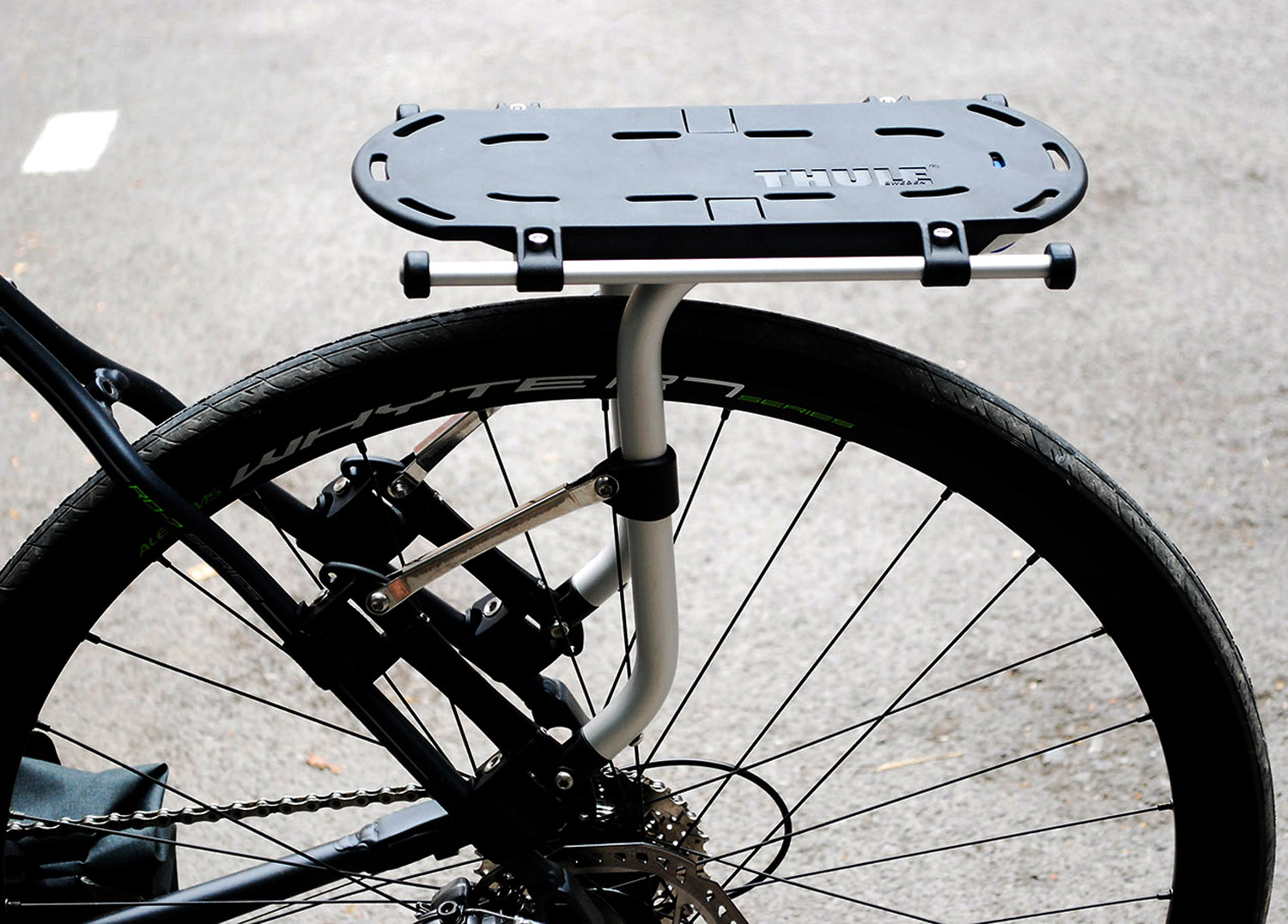 thule bike pannier rack