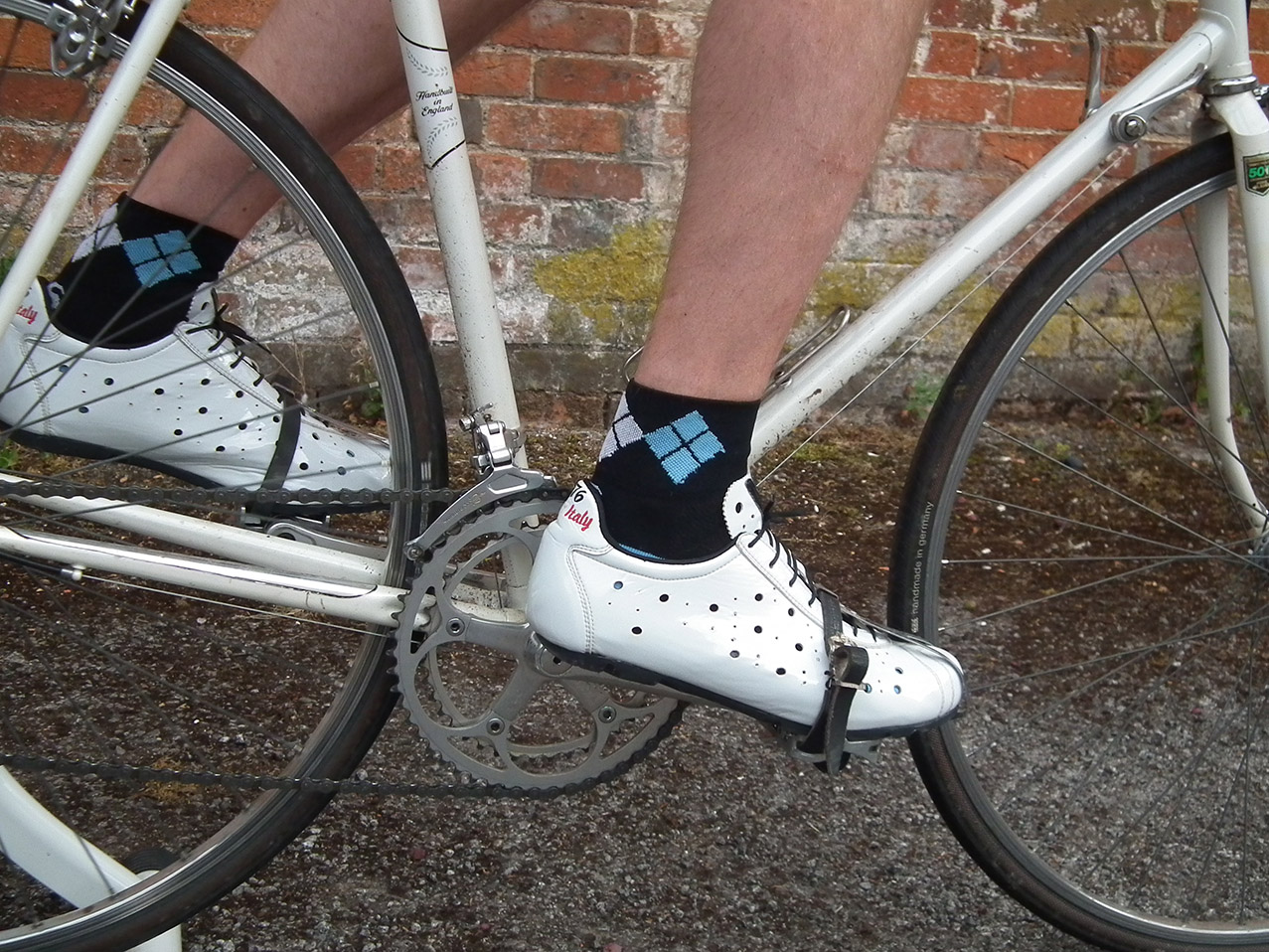 vintage cycling cleats