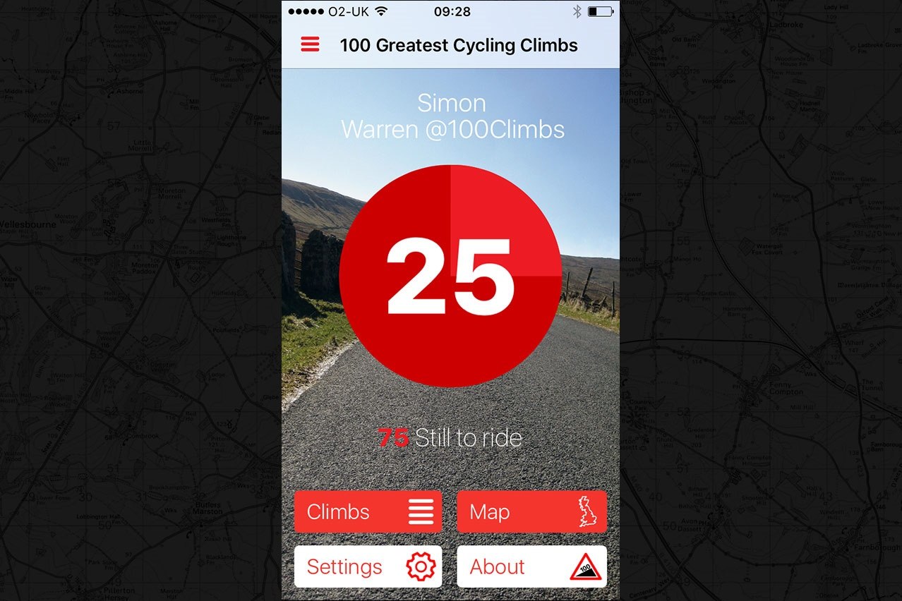 100 Cycling Climbs Map Track Down And Ride Britain's 100 Greatest Cycling Climbs With New Mobile  Phone App | Road.cc