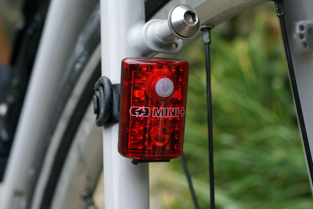 seat stay mounted rear light