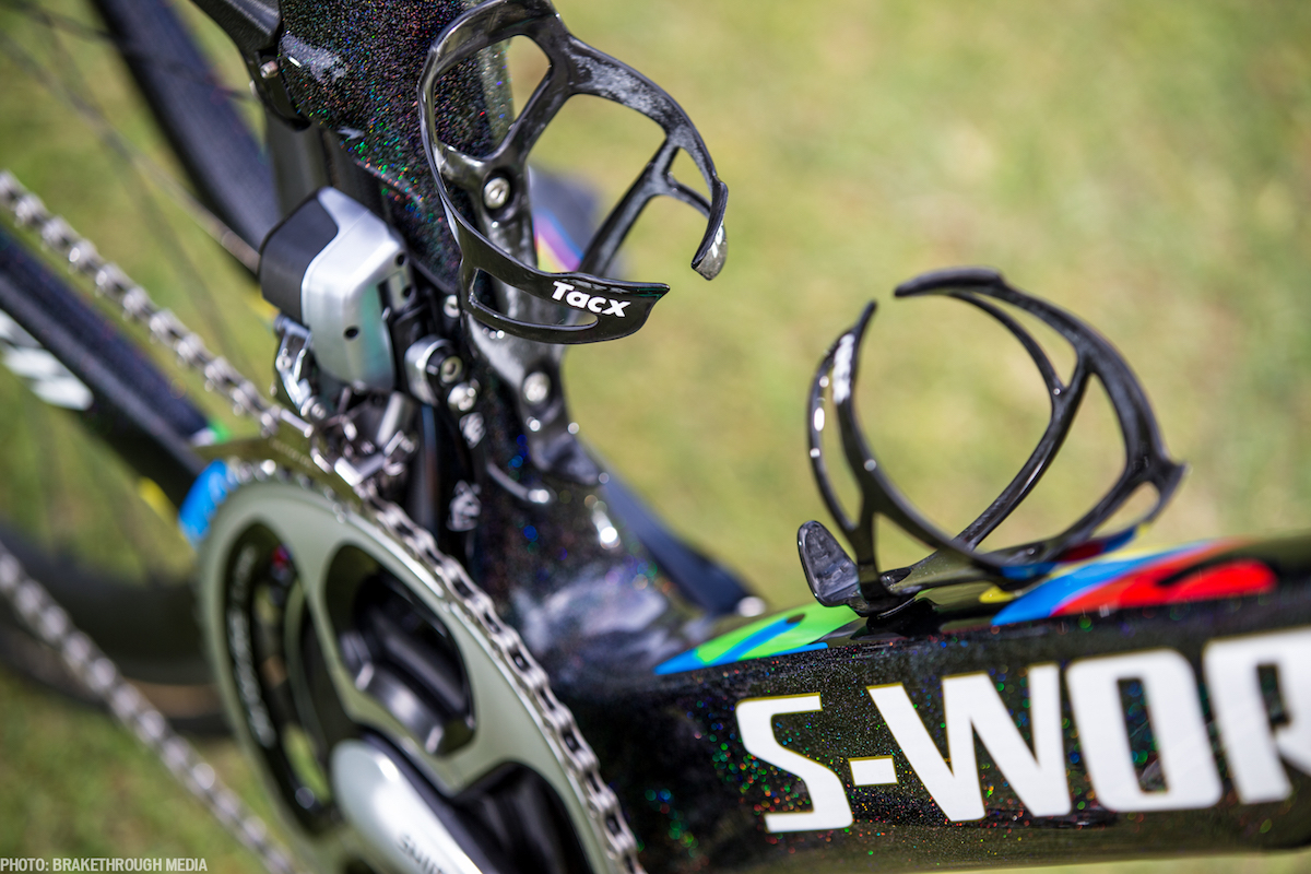 Tinkoff unveil Peter Sagan’s 2016 Specialized Venge with custom world
