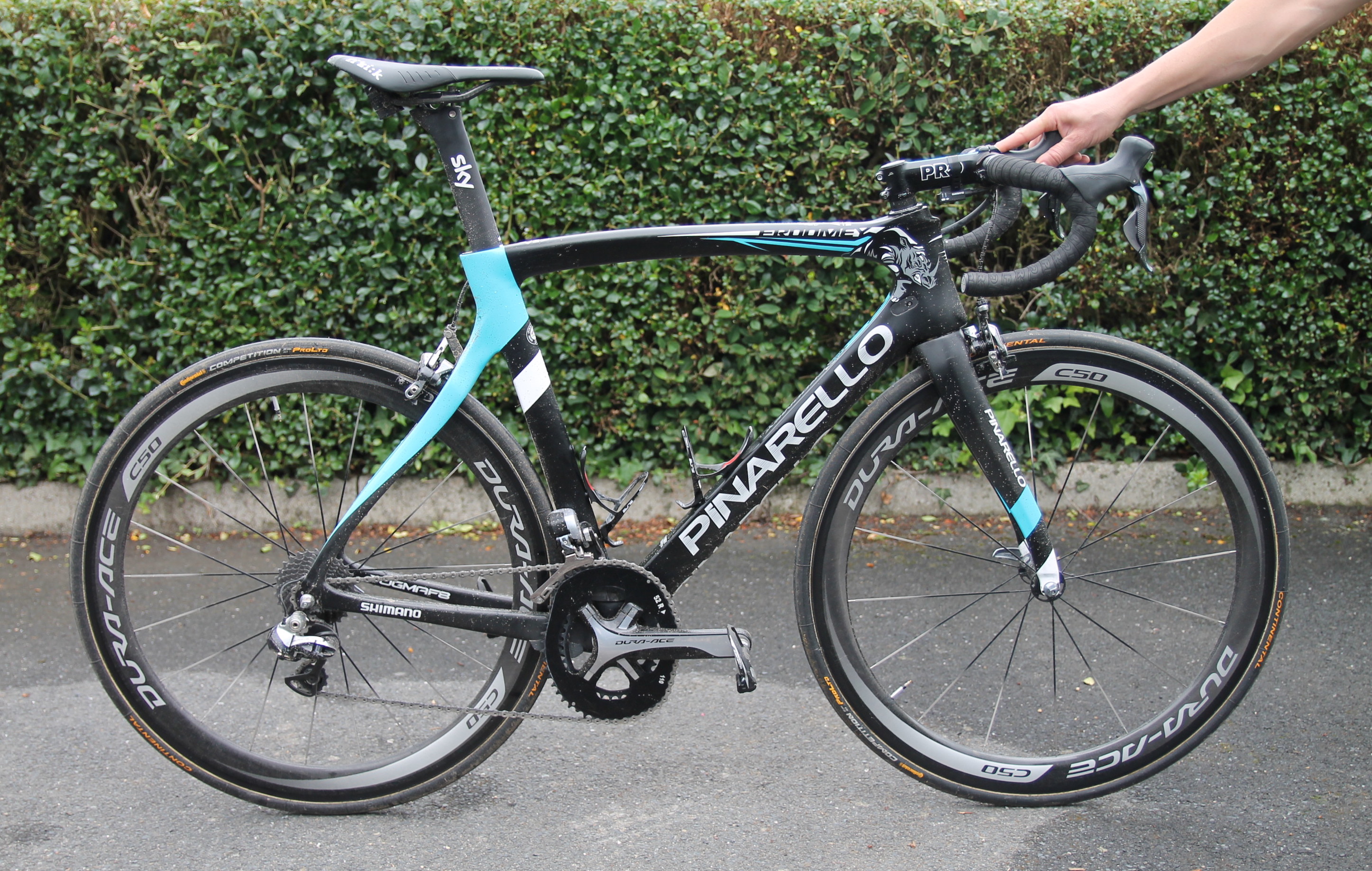 chris froome bike size