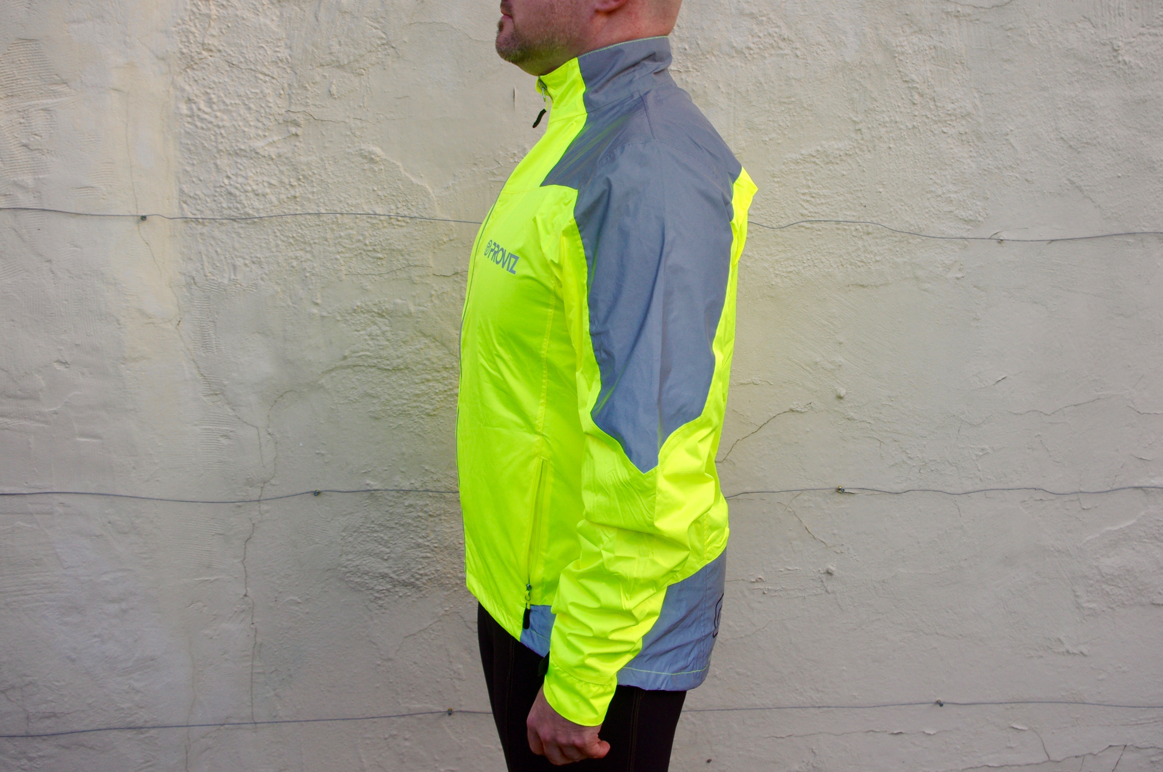 Proviz Mens Nightrider Cycling Waterproof & Reflective Jacket 2.0 Orange