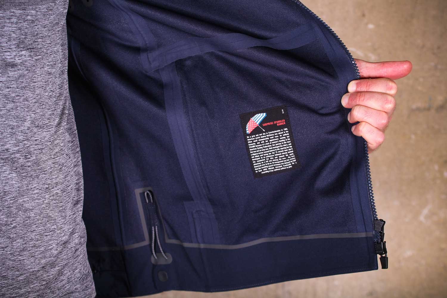 rapha rain jacket