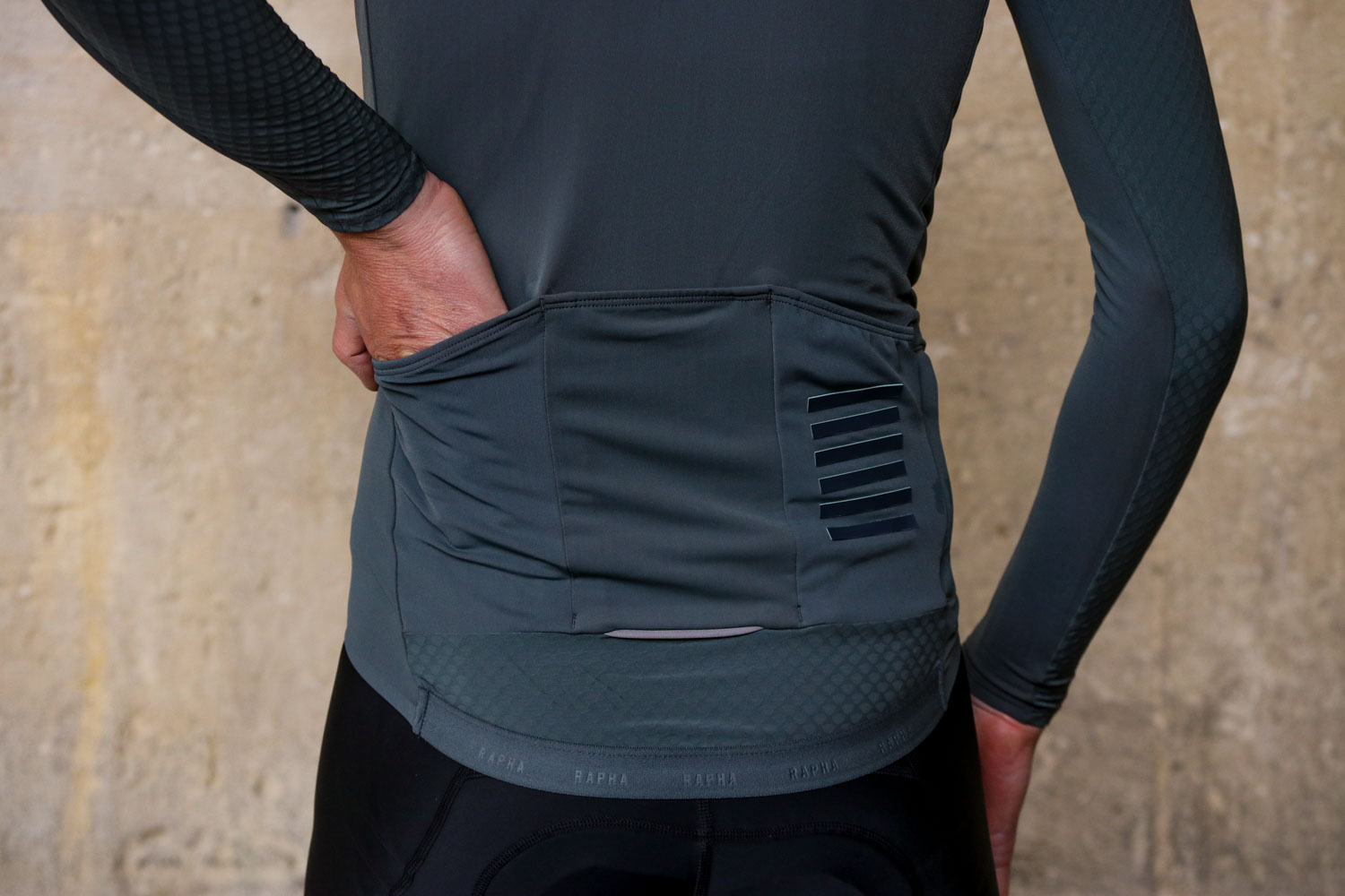 rapha pro team long sleeve thermal jersey