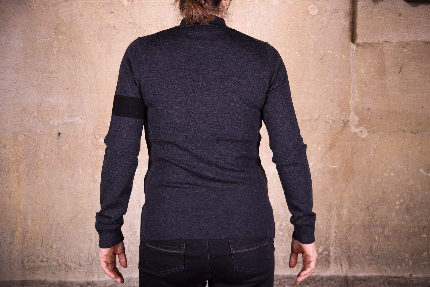 rapha merino zip jersey