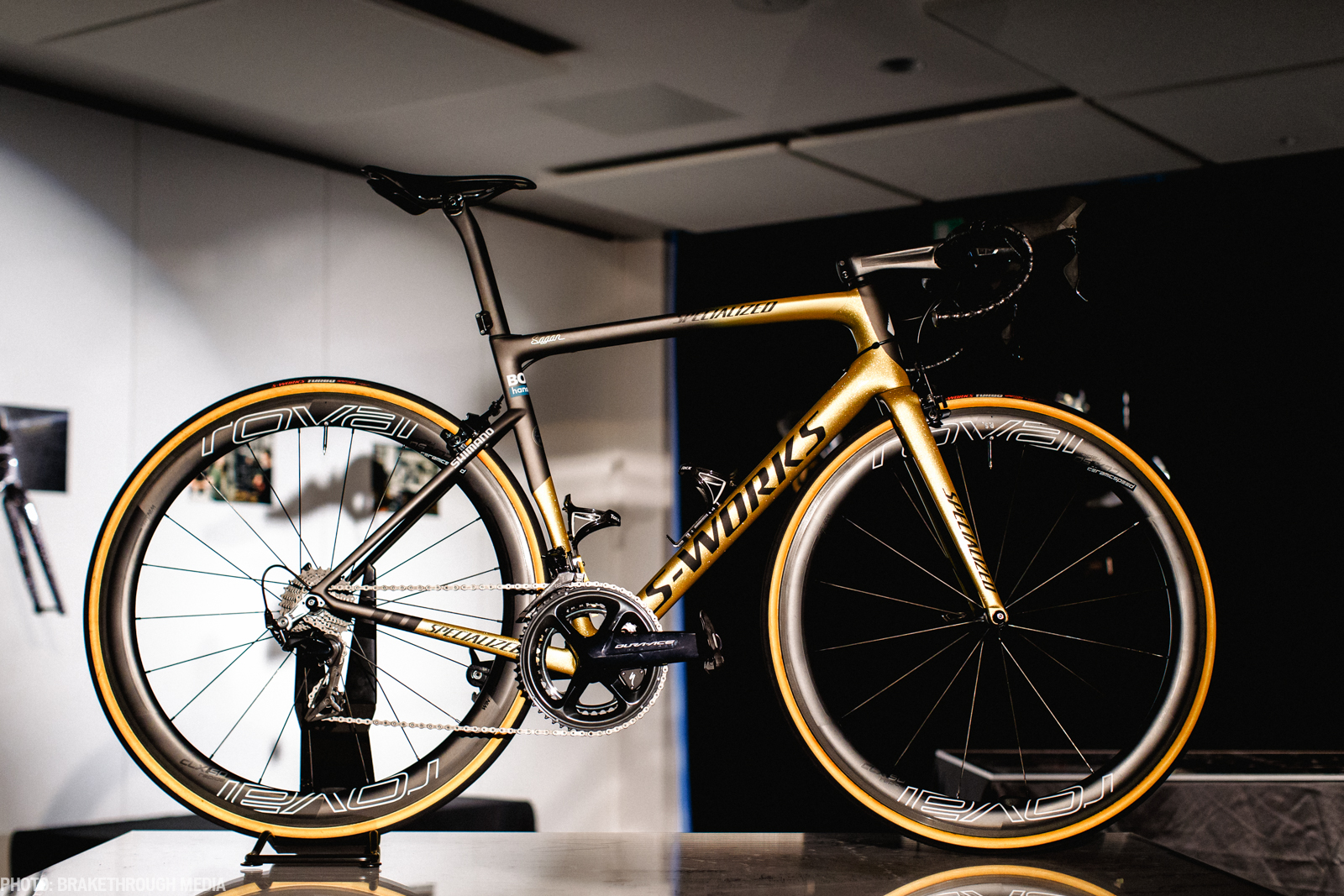 Specialized launch Peter Sagan collection - gold bikes, shoes and