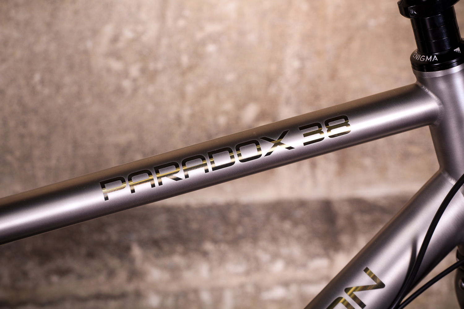 titanium flat bar bike