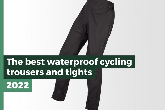 Cycling Rainproof Trousers Water Resistant Bike Wear Lightweight Non-slip Pants