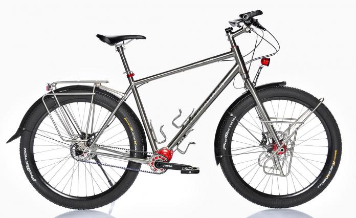 titanium touring bike