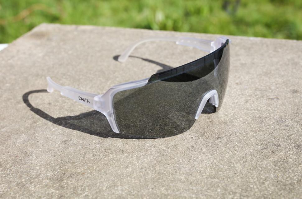 Madison Bicycle Mission Glasses Matt Dark Grey Frame With Silver Mirror Lens 