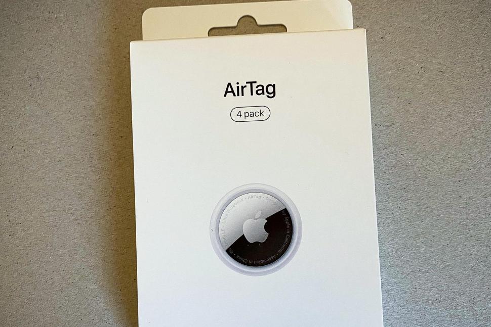 Lot de 4 supports AirTag compatibles avec Apple Air Tags 2021