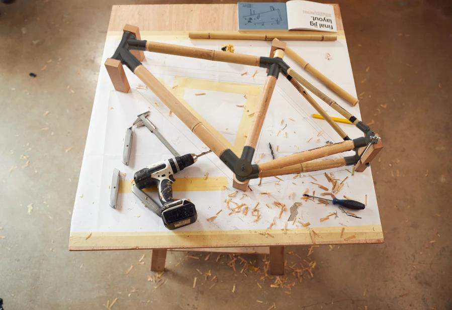 Bamboo store bike build