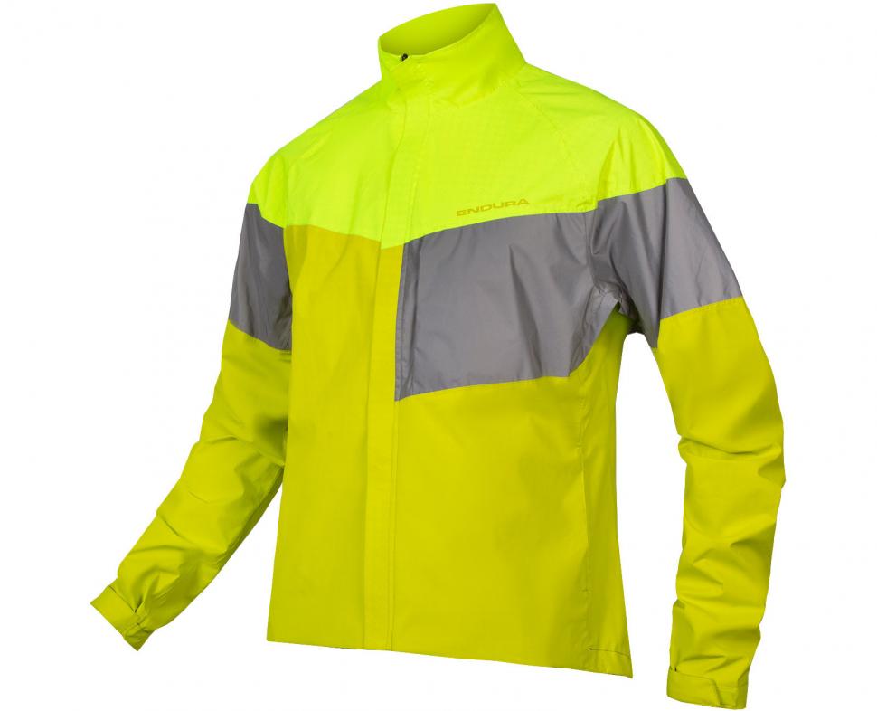 endura hi vis cycling jacket