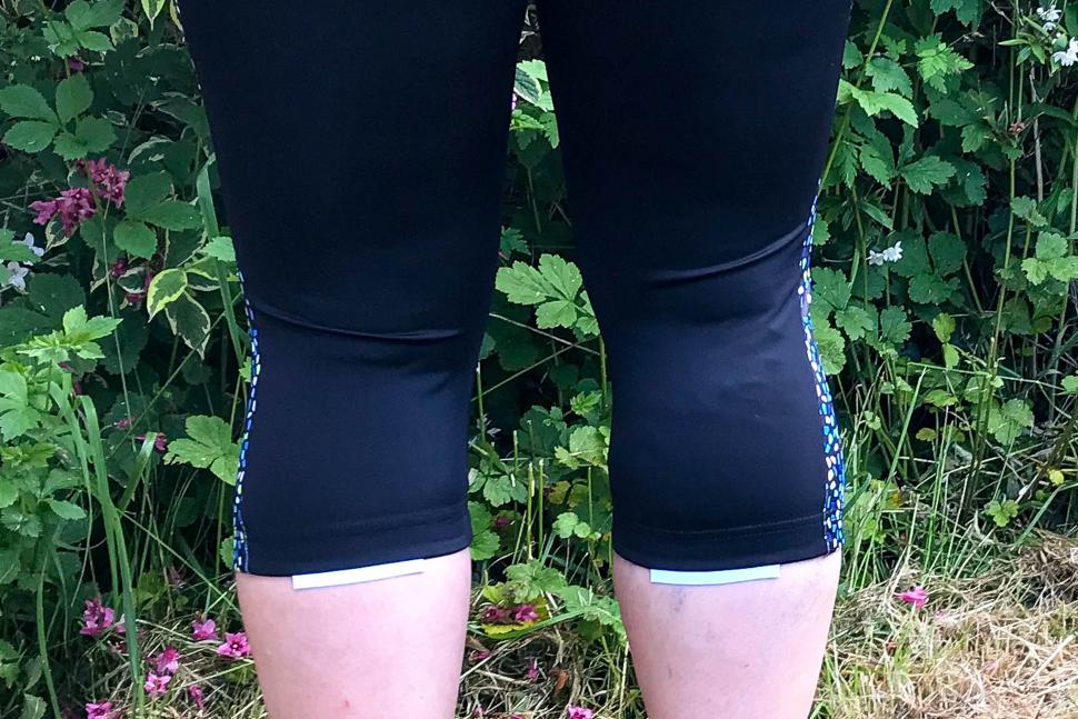 Ladies Womens Cycling Tights 3/4 Shorts Padded Leggings Cool Max Anti Bac  Pad