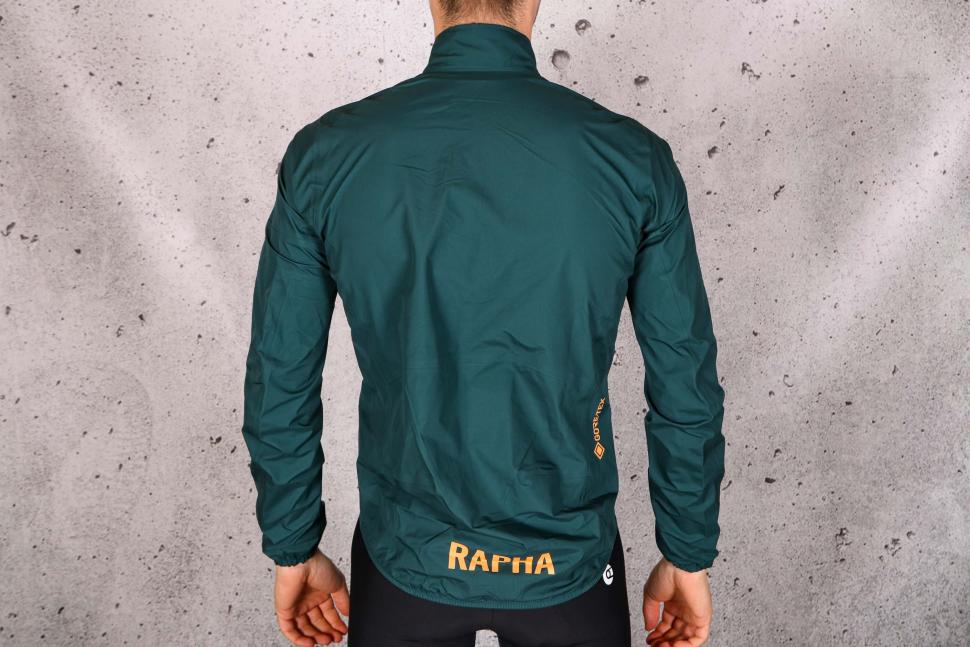 2021 Rapha Mens Pro Team Rain Jacket - back.jpg