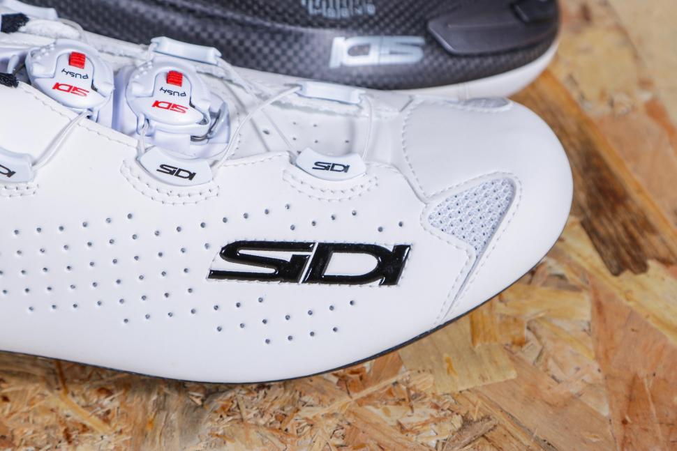 White Sidi Shot 2 Road Bicycle Cycle Bike Shoes White 