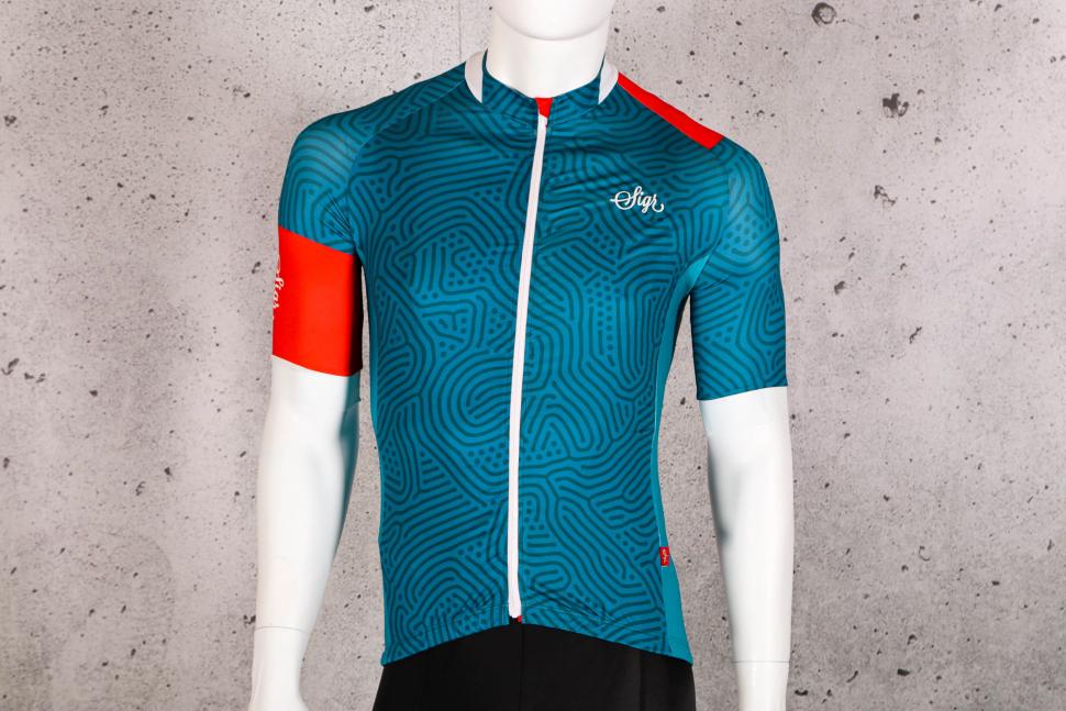 Mens Cycling Jersey Long Sleeve Biking Top Outdoors Sportswear Bike Shirt UK 