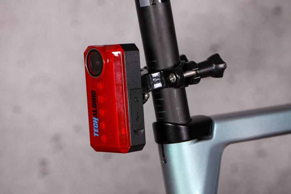 forråde Rytmisk Sada Review: Techalogic CR-1 Rear Light with HD Wide Angle Camera | road.cc