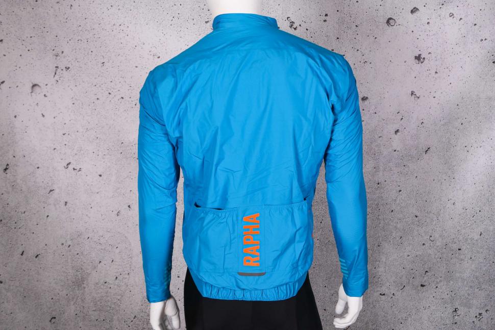 2022 Rapha Mens Pro Team Insulated GORE-TEX Rain Jacket - back.jpg