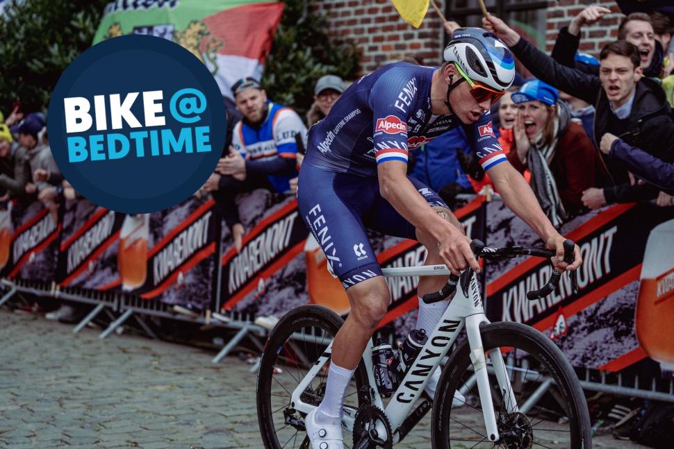 Check out the Canyon Aeroad that Mathieu van der Poel rode to Tour of Flanders win