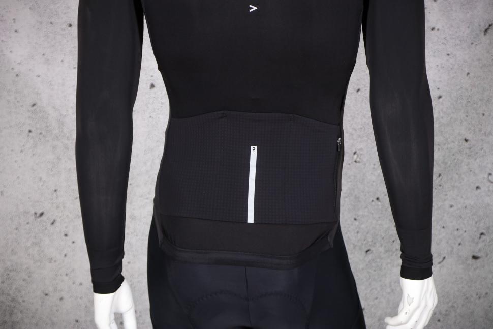 Van Rysel Men's RCR Long Sleeve Road Cycling Jersey in Black, Size Large