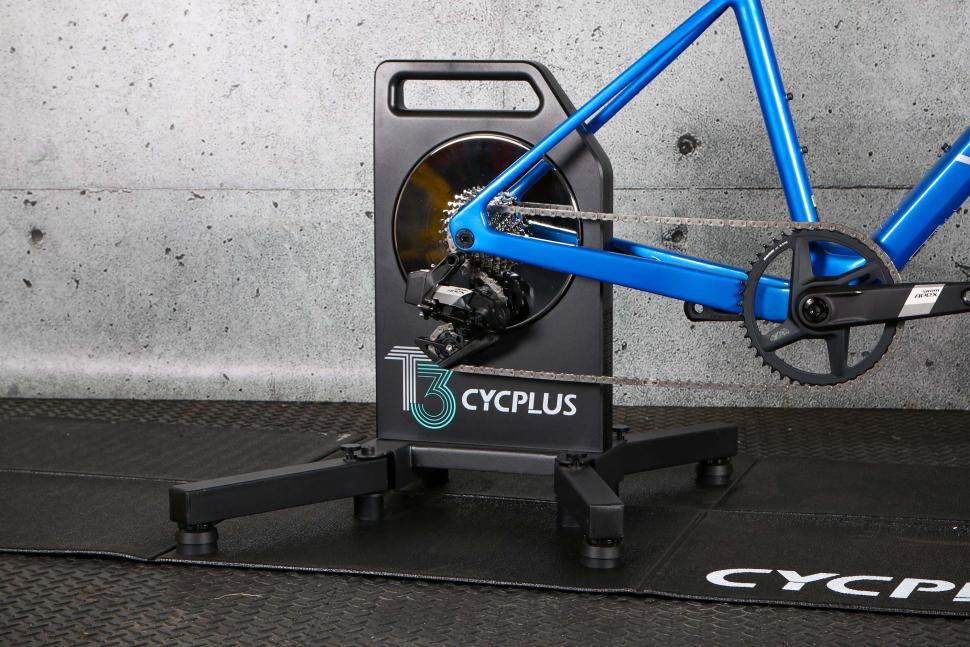 2024 CycPlus T3 High-Power Smart Bike Trainer - with bike.jpg