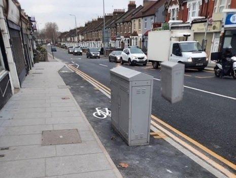 Cycle lane live blog comment