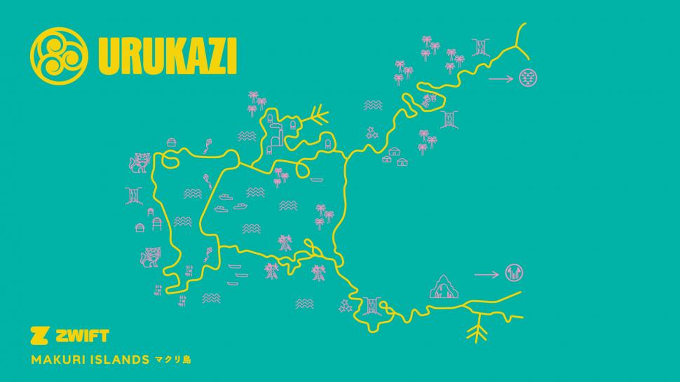 Zwift Adds Makuri Islands Game World Based On Japan