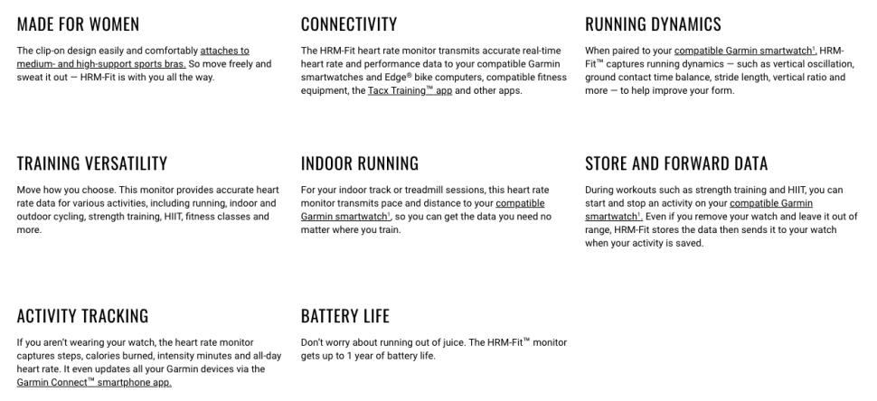 Garmin Breaks New Ground with HRM-Fit Heart Rate Monitor for