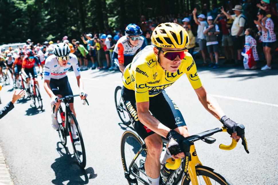 Jonas Vingegaard takes yellow jersey as Tadej Pogacar feels Tour de France  pressure